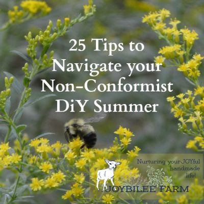 25 Tips to Navigate your Non-Conformist, DiY Summer