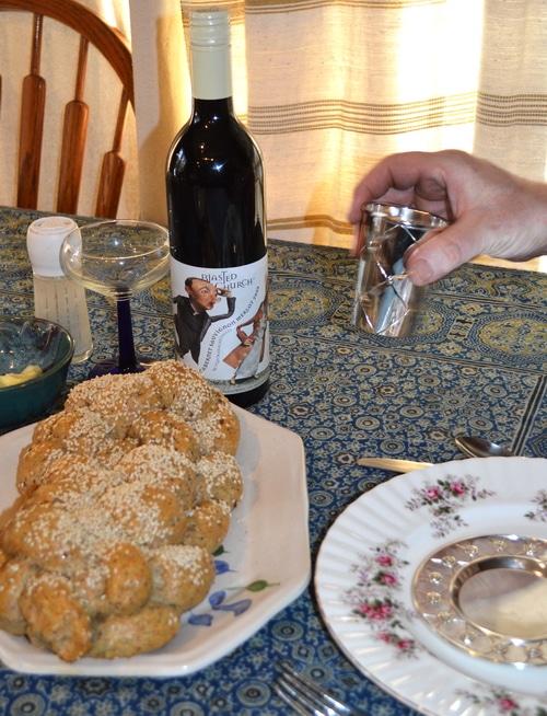 Shabbos and blasted church red wine