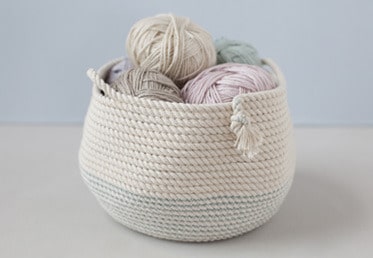 Screen shot of Rope Basket on Creative Bug site