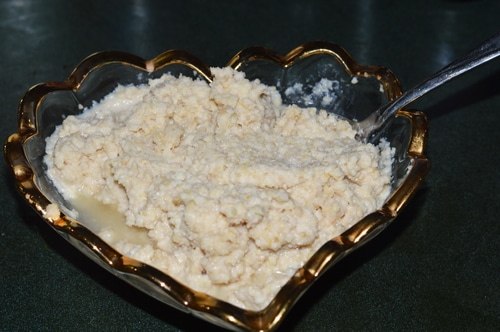 Horseradish for the seder plate
