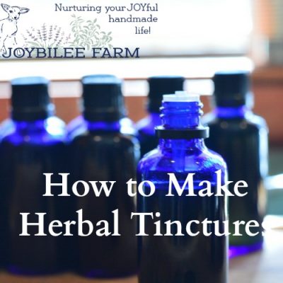 How to Make Herbal Tinctures