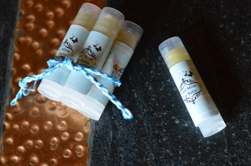 Learning how to make lip balm is the entry “drug” to making our own cosmetics, deodorants, tooth powder, hand lotion, eye serum, face moisturizer, bath salts, Foot balm, and massage bars. The techniques used in making lip balm are similar to making most other cosmetic products, except soap.