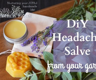DIY Headache Salve from Your Garden