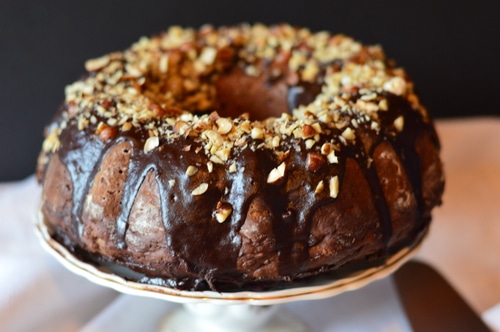 What do I do with all that zucchini? Zucchini noodles, zucchini-potato latkes, dehydrated-grated zucchini for winter soups and thicker tomato sauce, zucchini lemon bundt cake, zucchini blueberry loaf, and this family favorite chocolate zucchini cake recipe!