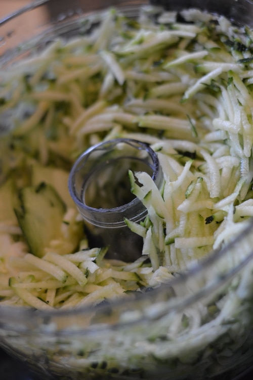 zucchini grated