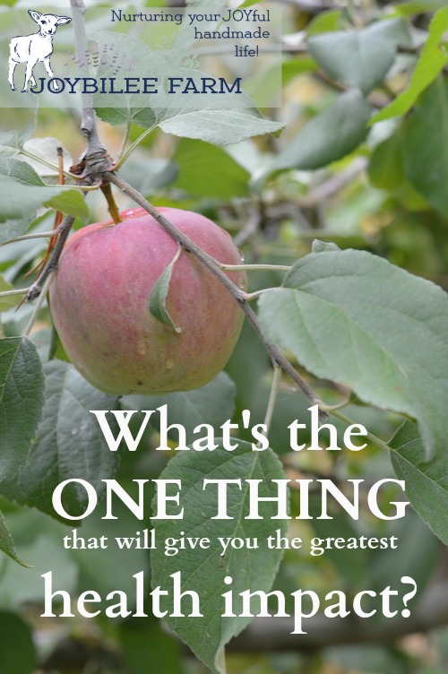 one-thing-for-health