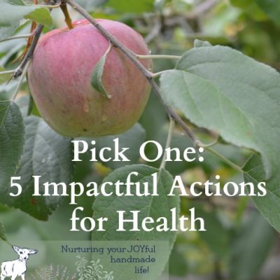 A Healthier Lifestyle with 5 Changes
