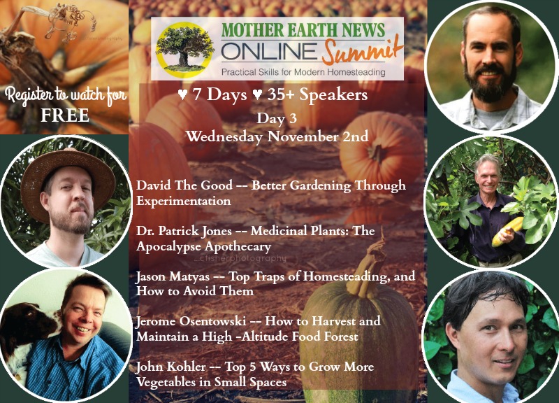 Mother Earth News Online Homestead Summit
