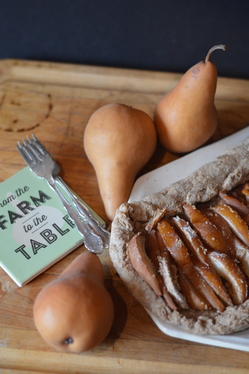 Low on added sugar and high on flavour this pear tart is tasty enough for dessert yet healthy enough for breakfast, brunch, lunch, or afternoon tea. Make it while the pears are ripe. It is a superb fall dish.