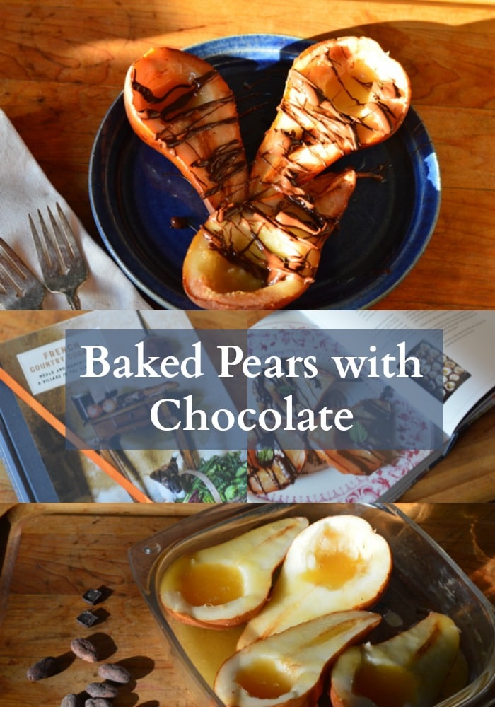 Winter pears retain their firmness even when cooked. Baking concentrates the sugars and creates a light, sweet dessert that’s worthy of the best dining venue, yet simple enough for weeknight meals. Just pop the baking dish in the oven, with the prepared pears, and this will be ready when dinner is served.