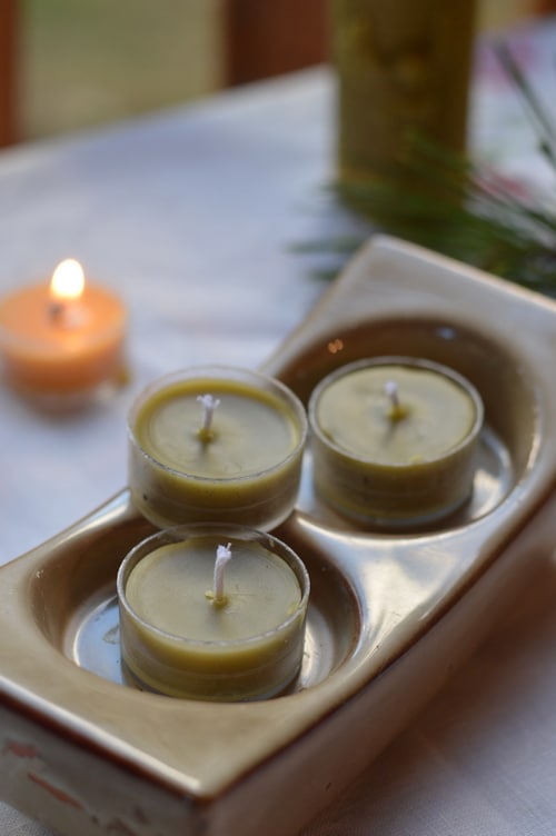 “A bayberry candle burnt to the socket brings food to the larder and gold to the pocket.” New England Proverb