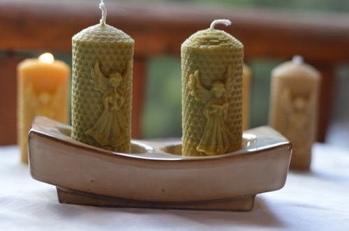 “A bayberry candle burnt to the socket brings food to the larder and gold to the pocket.” New England Proverb