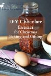 Chocolate extract is a deeply flavourful extract that can be used in the place of vanilla extract in chocolate desserts. It adds a special touch to chocolate chip cookies, pastries, and even whipped cream and frosting. It takes only a few hands-on minutes to make and then a month to steep.