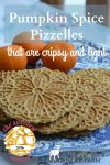 Pizzelles are an Italian wafer cookie made with a special iron press that squishes the cookie batter between two decorative plates, and then heats it to a crisp cookie texture, much like a waffle cone. Pizzelles are quick to make, and not too sweet. Commonly served with espresso they are a light treat that won’t overwhelm.