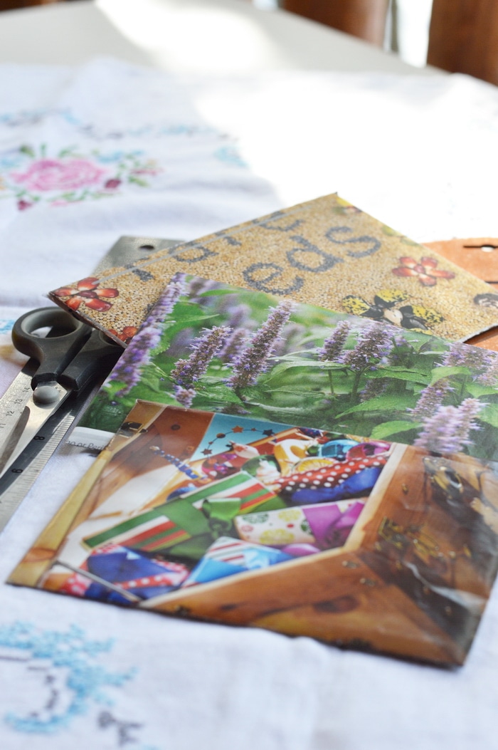 Make these pretty DIY envelopes with glossy magazines, seed catalogs, or other upcycled paper. Use them in so many ways to bring JOY to your family. Grab the free templates so that you can customize the size of your envelopes.