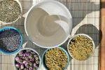 Herbal bath tea soothes and cools summer skin rashes, bites, and minor sun burns, while it calms and relaxes. You can make it in minutes from the herbs in your garden. This DIY herbal bath tea project makes a lovely and unique gift for those who could use a little spa time in their hectic schedule. Bring the healing power of herbs to your bathing rituals.