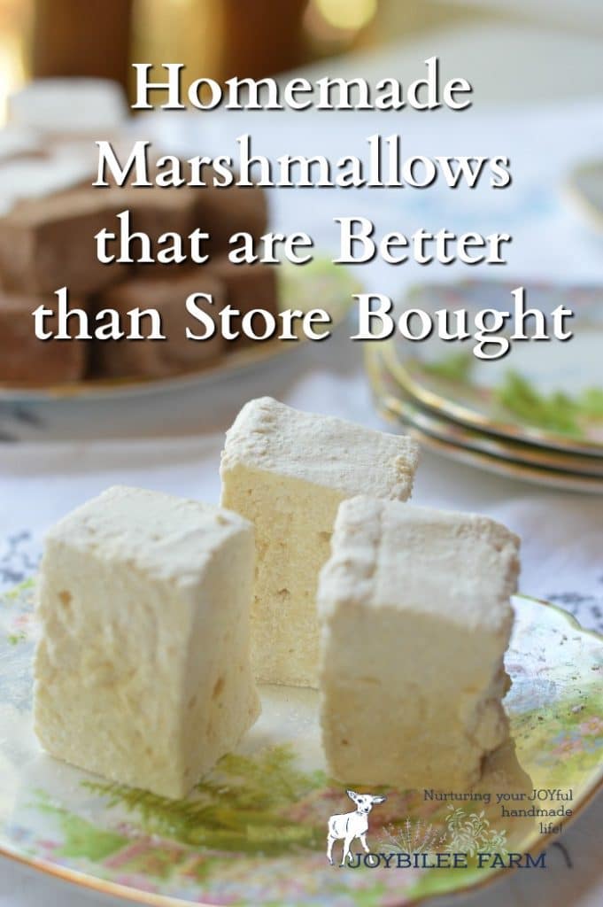 This is the basic recipe for herbal homemade marshmallows. Once you understand the formula you'll be able to be creative with your marshmallow recipes. Making homemade marshmallows is a skill that will make the other moms jealous.