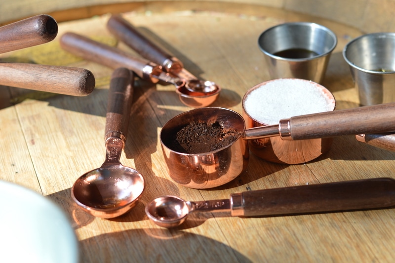 This DIY coffee scrub is rich in minerals, exfoliating and helps to smooth cellulite, soothe varicose veins, and brighten and tighten aging skin.