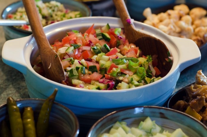Israeli salad