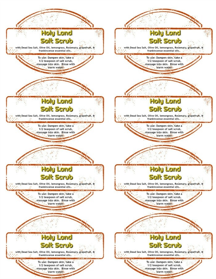 Salt Scrub Recipe Inspired by the Holy Land for Skin that Glows