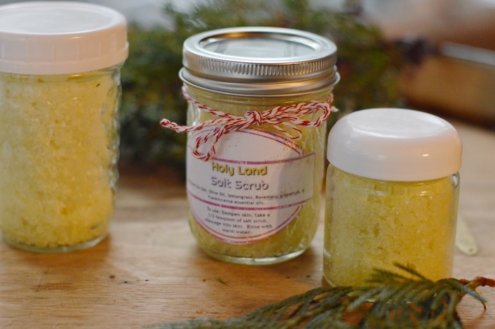Salt Scrub Recipe Inspired by the Holy Land for Skin that Glows