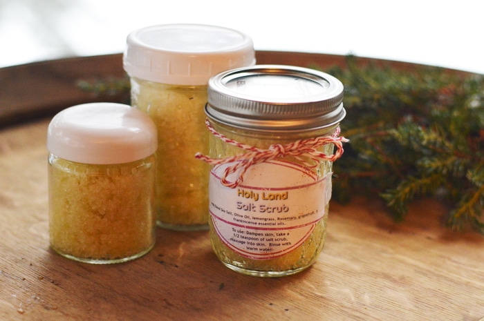 Salt Scrub Recipe Inspired by the Holy Land for Skin that Glows