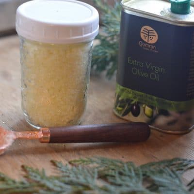 Salt Scrub Recipe Inspired by the Holy Land for Skin that Glows