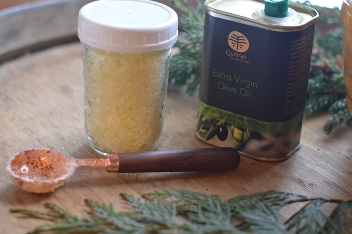 Salt Scrub Recipe Inspired by the Holy Land for Skin that Glows