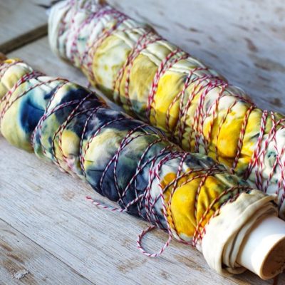 How to Ecoprint on Silk and Make Fabulous One-Of-A-Kind Gifts