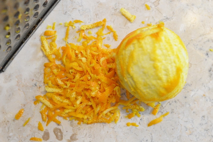 Orange zest