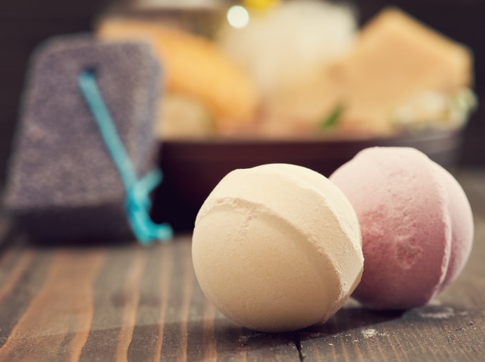 Bath bombs and soaps, these can be great diy gifts for dad fast