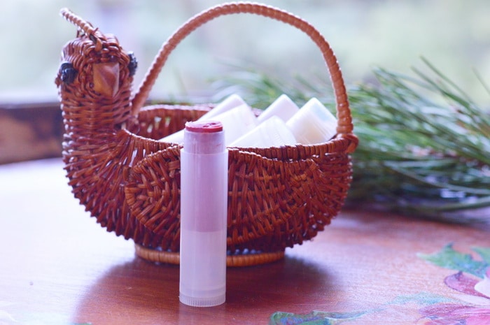 homemade lip balm