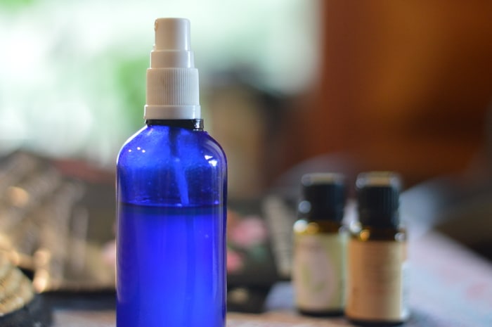 essential oil bottles