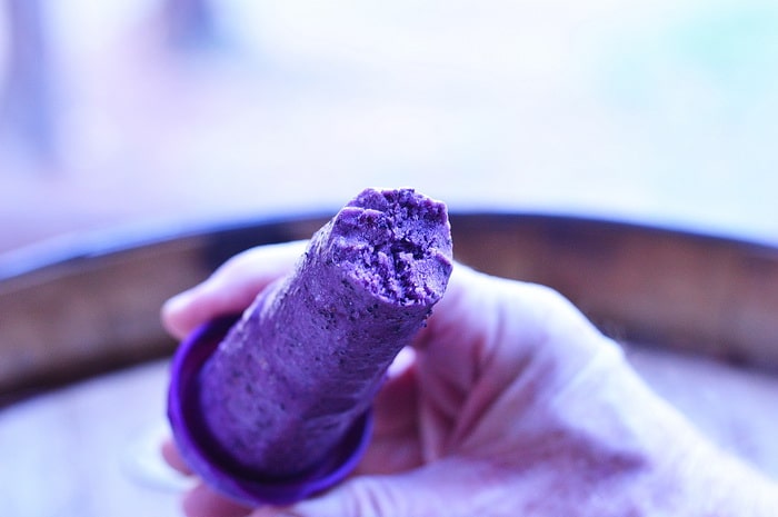blueberry popsicle