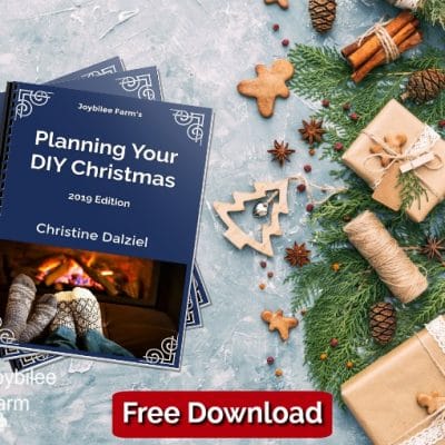 Organizing Your DIY Gift Making Time With this Holiday Planner to Get It Done with JOY