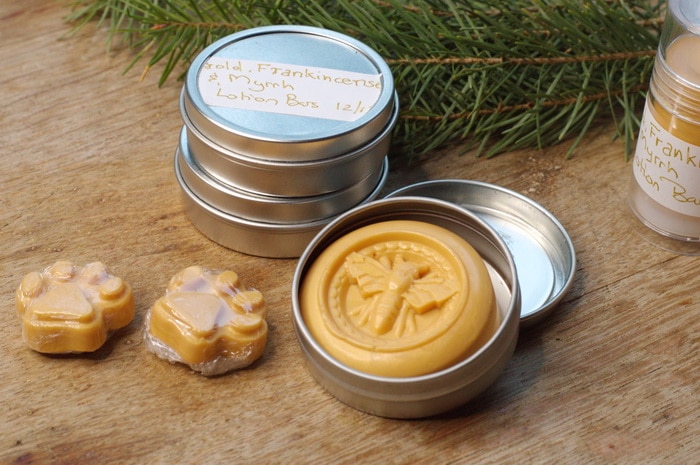 Gold lotion bars