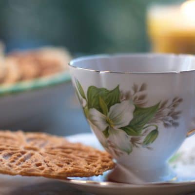 Gingerbread Pizzelles to Help with the After-Turkey Bloat
