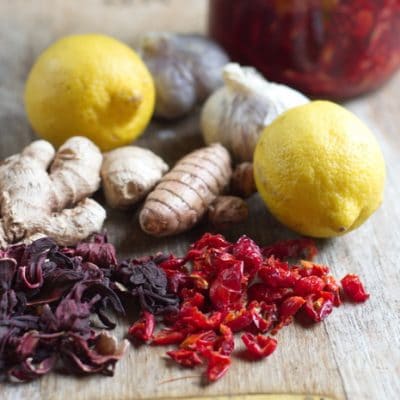 Homemade Red Hot Fire Tonic