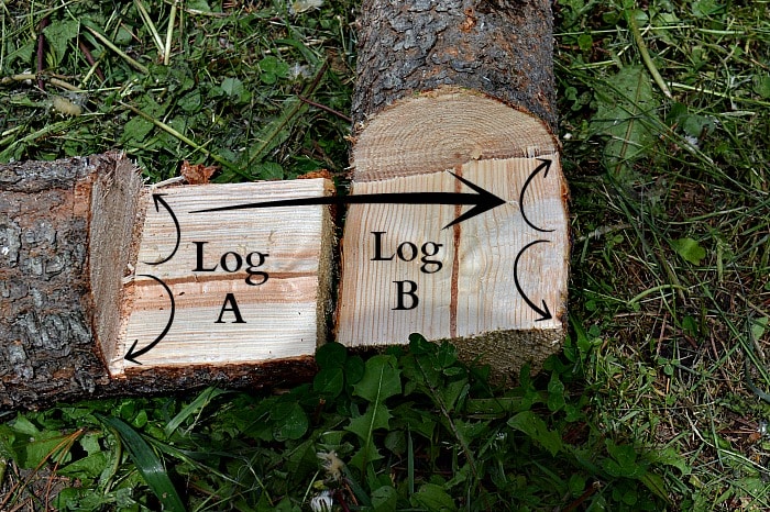 How to cut the half lap join