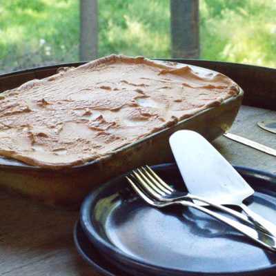 Gluten Free Peach Dessert that’s Creamy and Rich