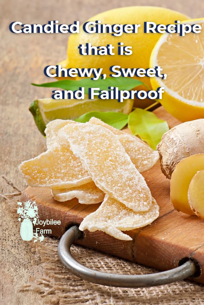 Ginger and ginger candy