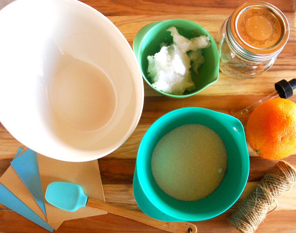orange scrub ingredients