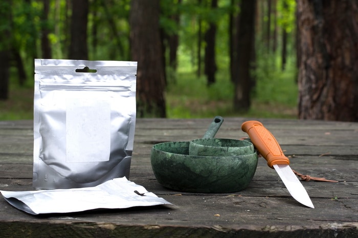 Mylar bags for long term food storage